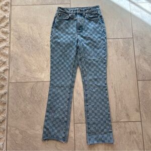 Lovers & Friends Reece High Rise Slim Straight Jeans